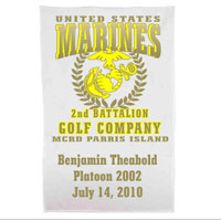2nd Battalion Rally Towel: Customized